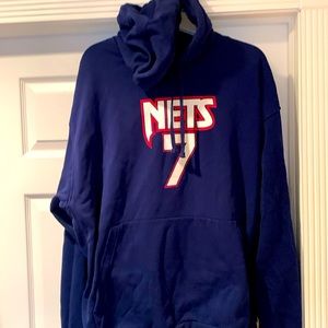 Durant, NIKE Brooklyn Nets throwback hoodie in XXL!